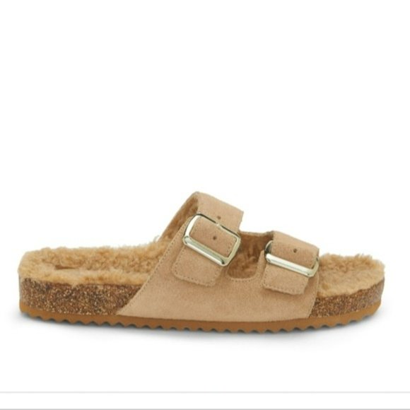 Vince Camuto Mannissa Sandals Tortilla -9.5 - Picture 2 of 5